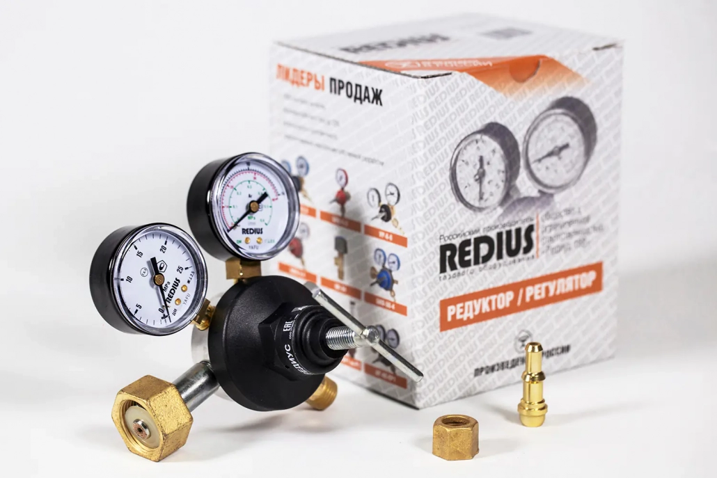 Регулятор расхода аргоновый REDIUS АР-40-КР1 (05503)