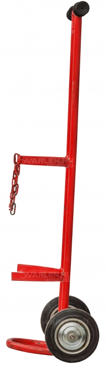 Небольшая по ширине тележка для пропанового баллона 50 литров в САнкт-Петербурге