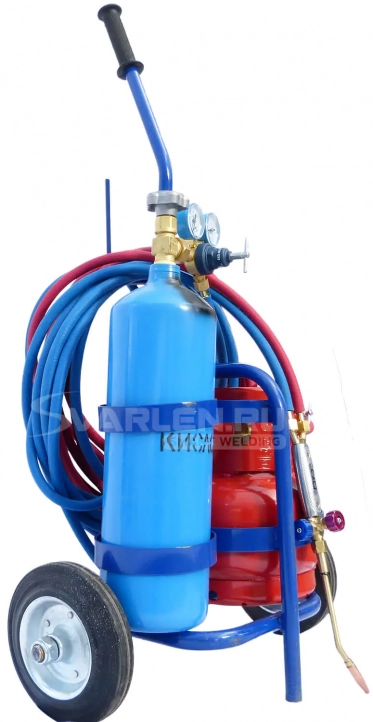 Недорогой пост пропановый ПГУ-5 на колесах