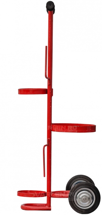 Телега на литых колесах для поста ПГУ 10-12П