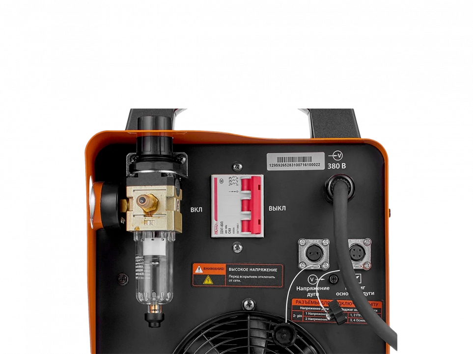 Подключения плазмореза Сварог REAL CUT 100 (L221) к воздуху и сети