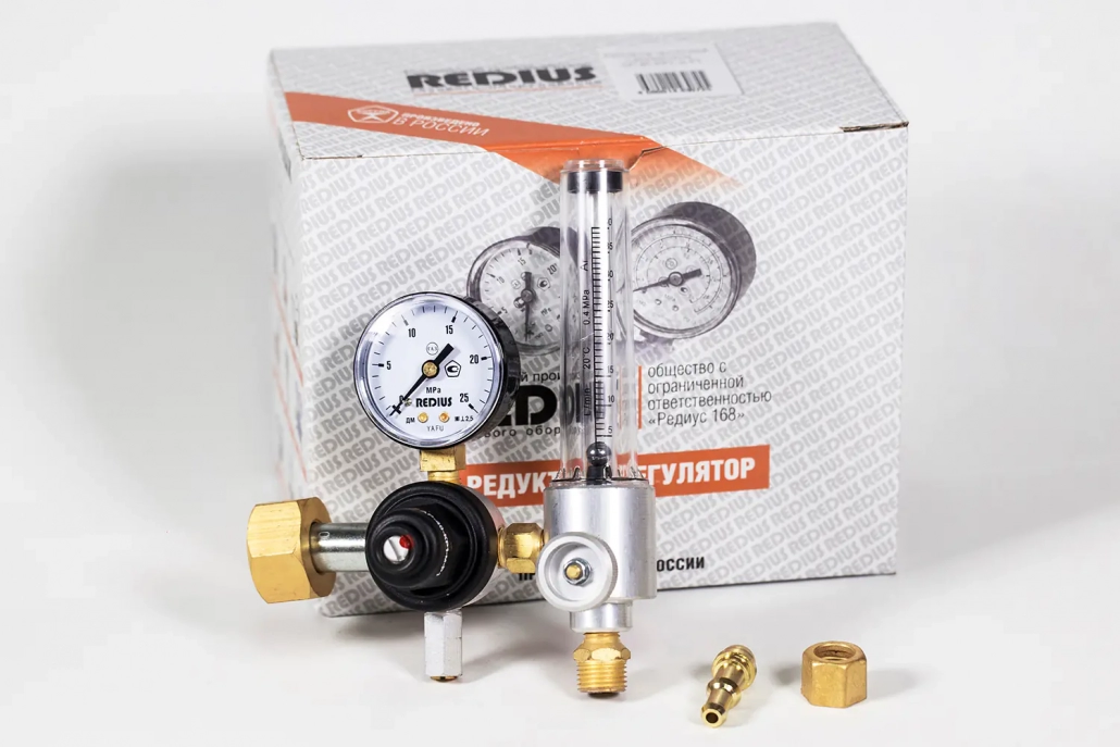 Регулятор расхода аргоновый REDIUS АР-40-КР1-м-Р1