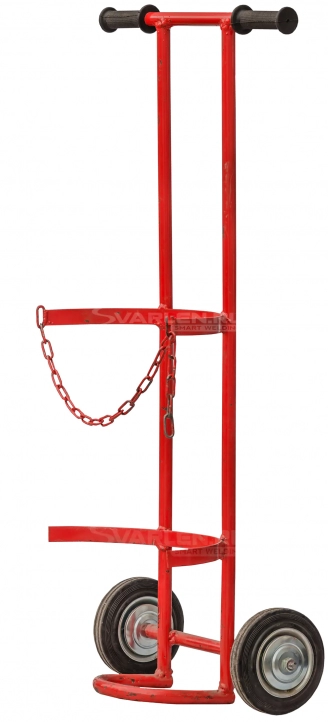 Тележка  на литых колесах для пропанового баллона с бесплатной доставкой по СПб