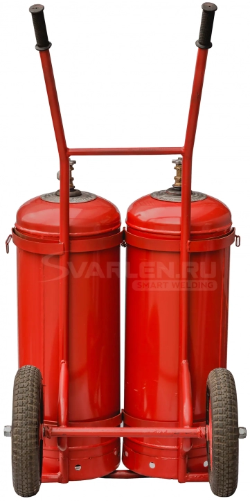Тележка для транспортировки пропановых баллонов 50 литров