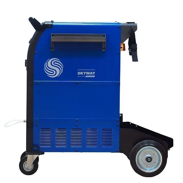 Инверторный сварочный полуавтомат для сварки алюминия AuroraPRO SKYWAY 350 DUAL PULSE с водяным охлаждением