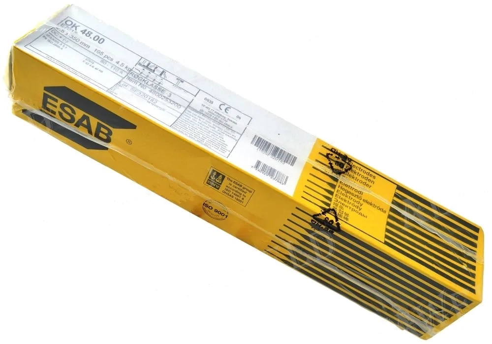Сварочный электрод ESAB ОК 48.00 ∅4.0мм ( 6.0кг/упак)