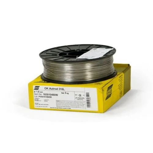 Купить сварочную нержавеющую проволоку ESAB Autrod 316 LSi ∅ 0.8 мм (5кг/упак.) в СПб