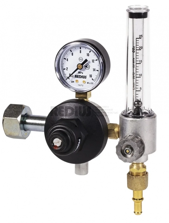 Качественный регулятор расхода с одним ротаметром REDIUS У-30-КР1-Р (углекислый газ)