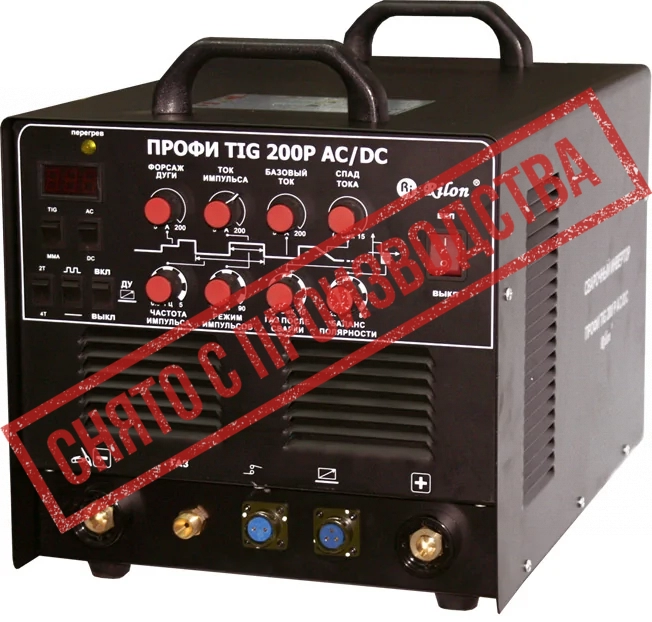 Сварочный инвертор ПРОФИ TIG 200P AC/DC